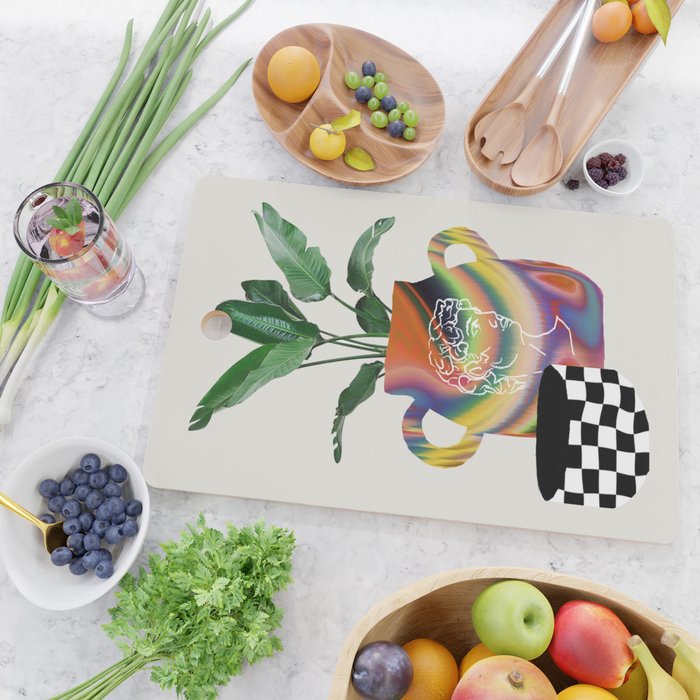 A house plant / Still life Cutting Board Gallery Image 2