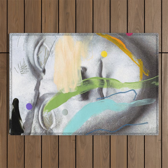 Composition 463 Outdoor Rug Gallery Image 1