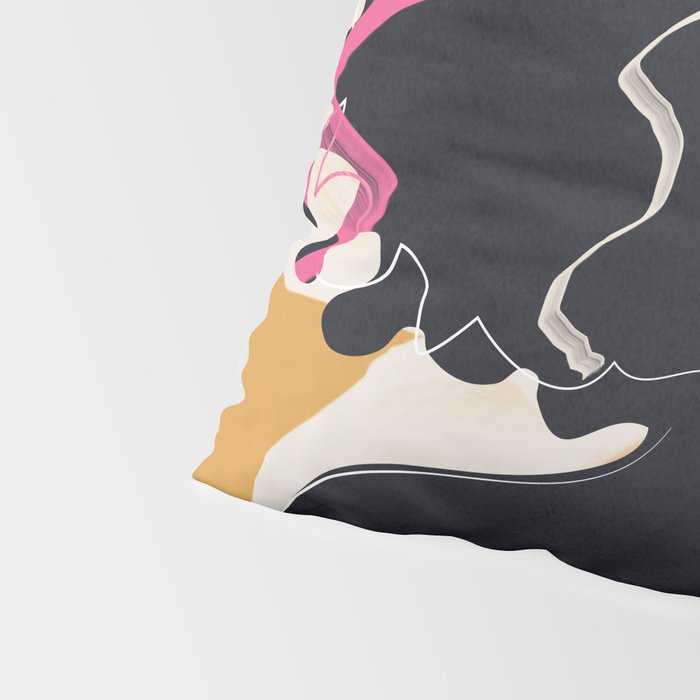Modern Abstract Woman 08 Pillow Sham Gallery Image 4