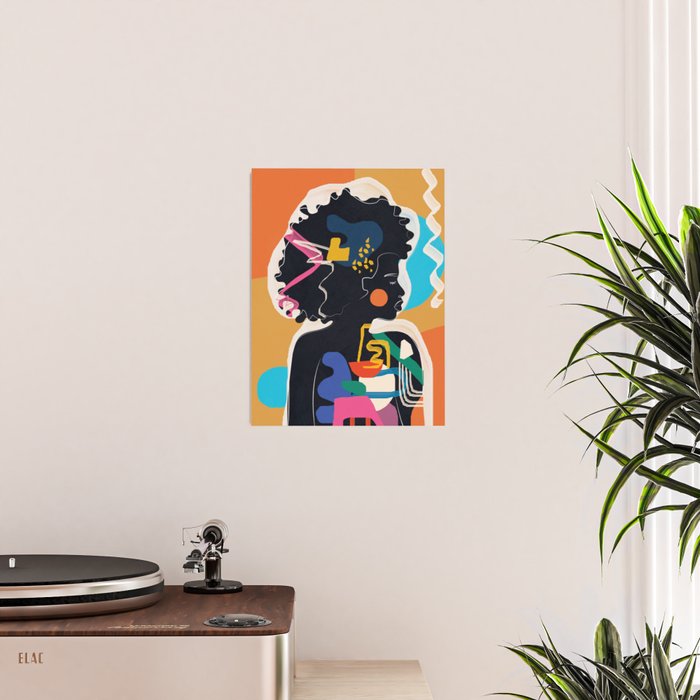 Modern Abstract Woman 08 Poster Gallery Image 2