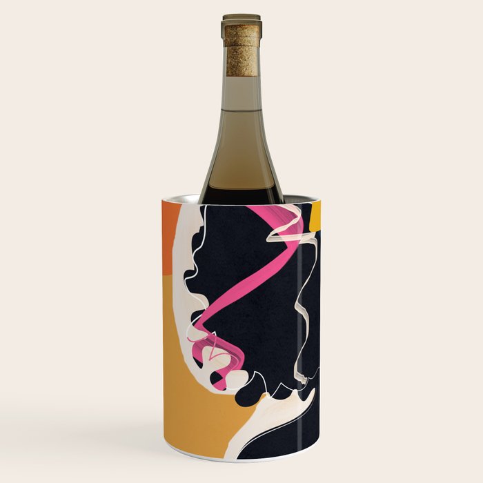 Modern Abstract Woman 08 Wine Chiller Gallery Image 2