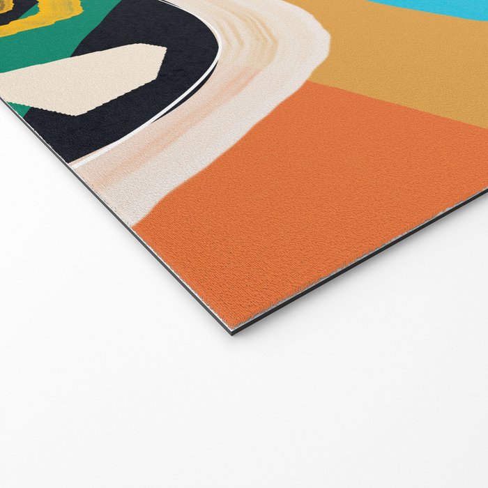 Modern Abstract Woman 08 Welcome Mat Gallery Image 2