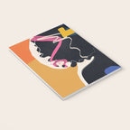 Modern Abstract Woman 08 Notebook Gallery Image 3