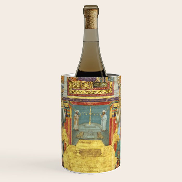 The accession of Shah Jahan by Bichitr, Indian Mughal Art Wine Chiller Gallery Image 1