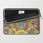 The accession of Shah Jahan by Bichitr, Indian Mughal Art Laptop Sleeve Gallery Image 2