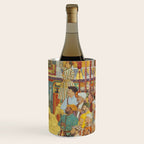 The accession of Shah Jahan by Bichitr, Indian Mughal Art Wine Chiller Gallery Image 3