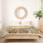 The accession of Shah Jahan by Bichitr, Indian Mughal Art Duvet Cover Gallery Image 3