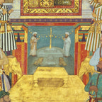 The accession of Shah Jahan by Bichitr, Indian Mughal Art Coffee Mug Gallery Image 2