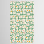 Spring daisies - green Tablecloth Gallery Image 2