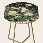 William Morris sage green Autumn Floral Print Art Nouveau maximalist wall art fall Flower Poster Side Table Gallery Image 2