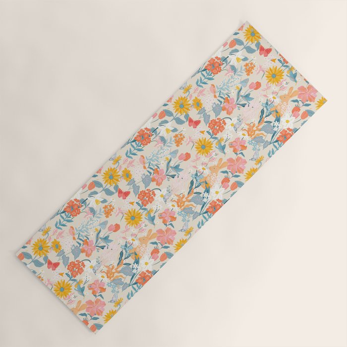 Flora & Fauna Yoga Mat Gallery Image 1