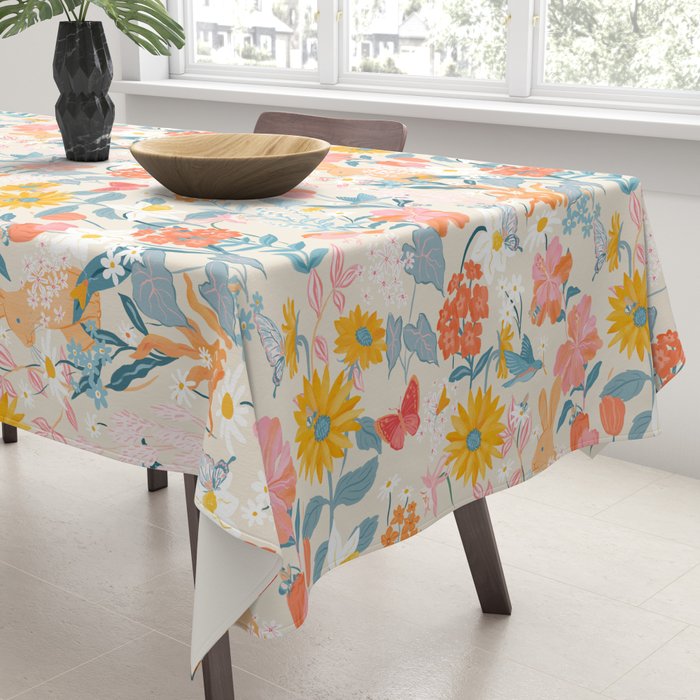 Flora & Fauna Tablecloth Gallery Image 3