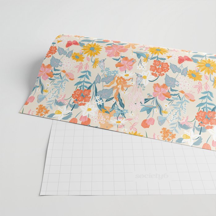 Flora & Fauna Wrapping Paper Gallery Image 2