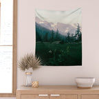 North Cascades Wall Tapestry Gallery Image 2