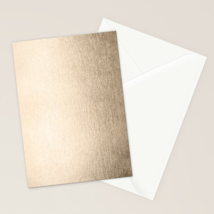 White Gold Sands Stationery Card Gallery Image 2
