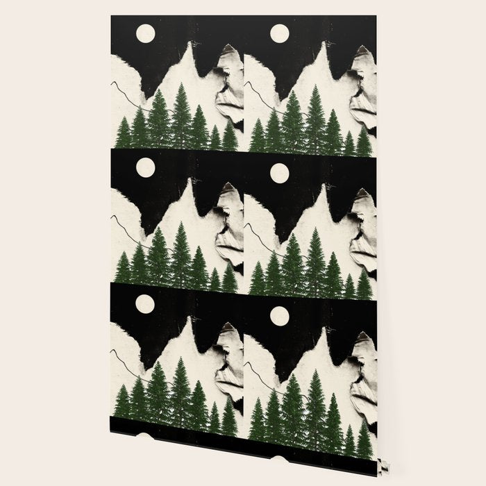 minimal collage/ Forest Wallpaper Gallery Image 2
