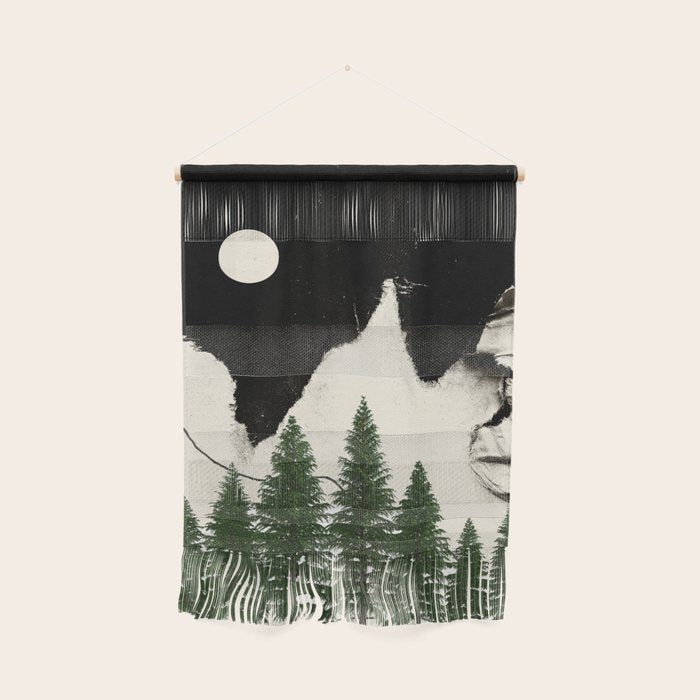 minimal collage/ Forest Wall Hanging Gallery Image 1