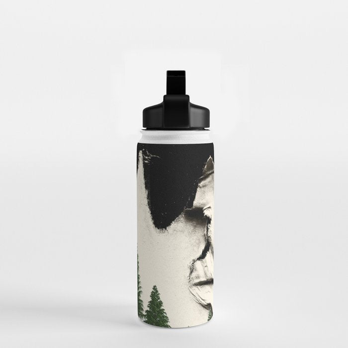 minimal collage/ Forest Water Bottle Gallery Image 2