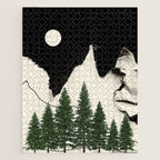 minimal collage/ Forest Jigsaw Puzzle Gallery Image 1