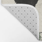 minimal collage/ Forest Bath Mat Gallery Image 2