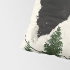 minimal collage/ Forest Pillow Sham Gallery Image 4