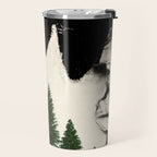minimal collage/ Forest Travel Mug Gallery Image 2
