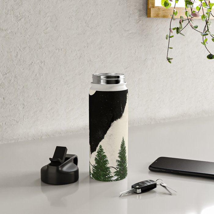 minimal collage/ Forest Water Bottle Gallery Image 4