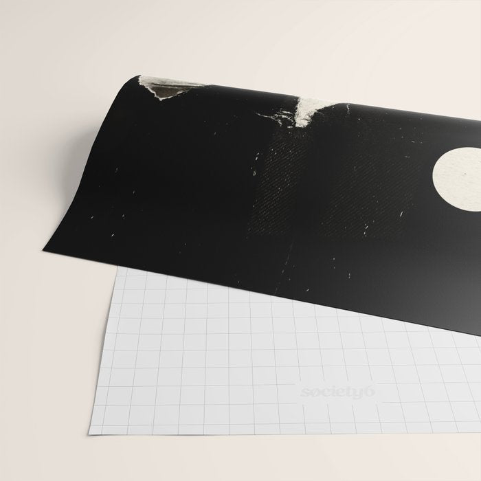 minimal collage/ Forest Wrapping Paper Gallery Image 2