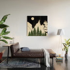 minimal collage/ Forest Wood Wall Art Gallery Image 2