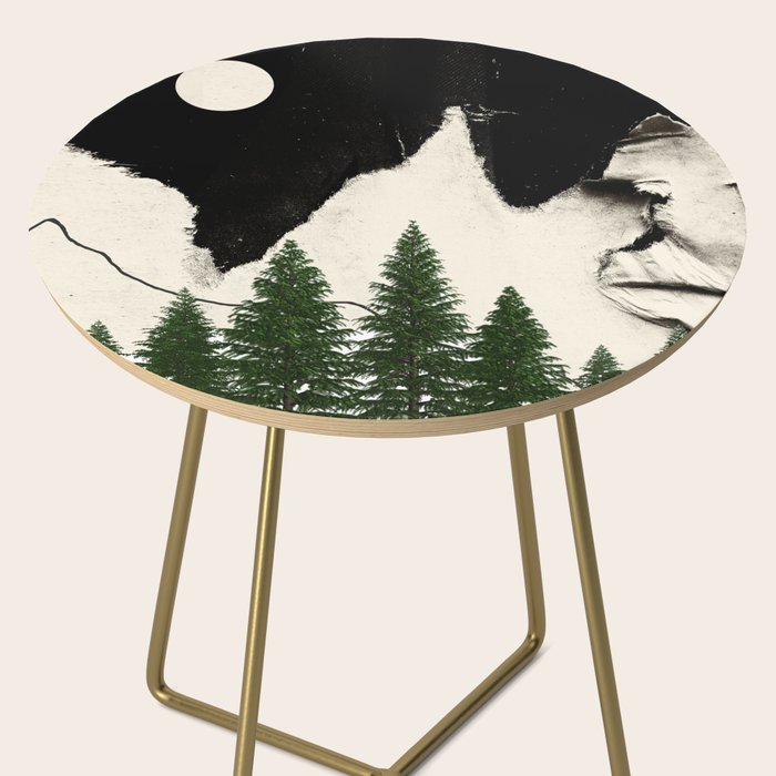 minimal collage/ Forest Side Table Gallery Image 2