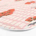 Italian Tomatoes on Gingham Bath Mat Gallery Image 3