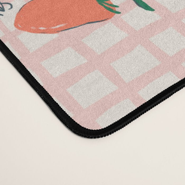Italian Tomatoes on Gingham Desk Mat Gallery Image 4