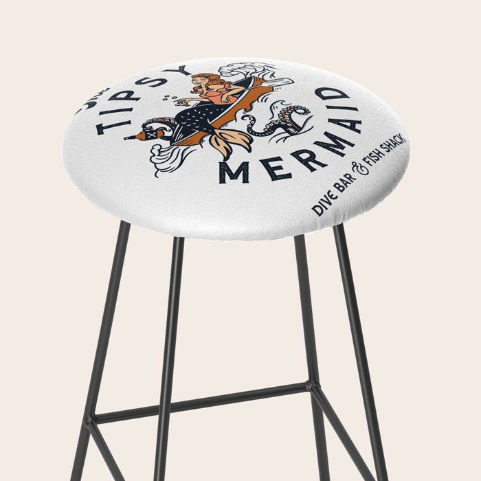 The Tipsy Mermaid Dive Bar & Fish Shack Stool Gallery Image 2