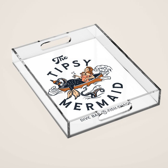 The Tipsy Mermaid Dive Bar & Fish Shack Acrylic Tray Gallery Image 1