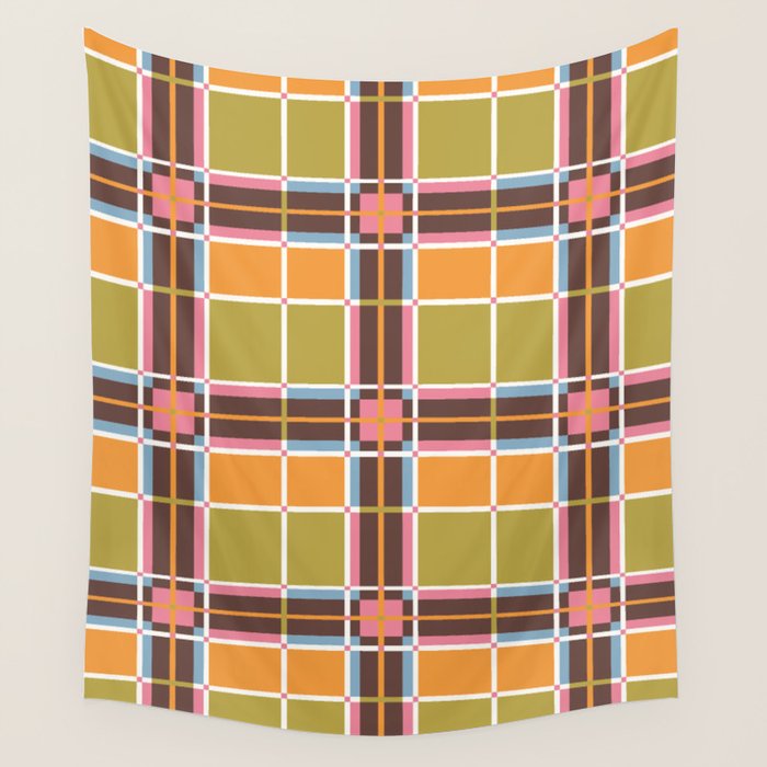 Bold Lines and Blocks Wall Tapestry Gallery Image 4