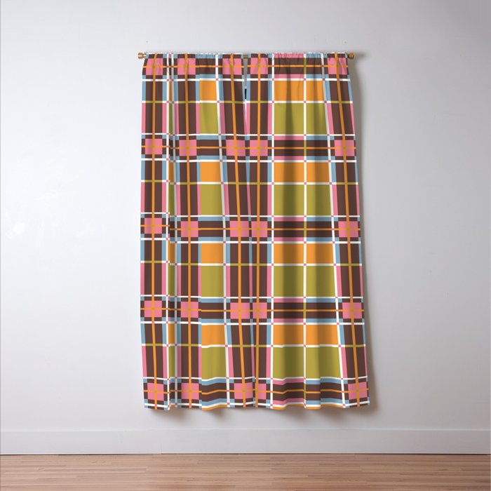 Bold Lines and Blocks Window Curtain Gallery Image 3