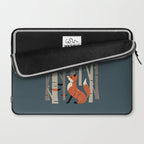 Winter Forest Fox Laptop Sleeve Gallery Image 2