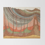 Geology Chart Throw Blanket Gallery Image 2