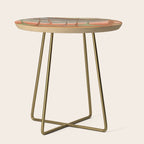 Geology Chart Side Table Gallery Image 1