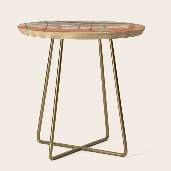 Geology Chart Side Table Gallery Image 1