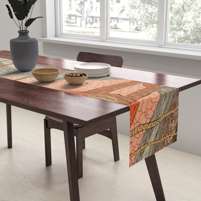 Geology Chart Table Runner Gallery Image 2