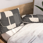 Modern Abstract Shapes 103 Pillow Sham Gallery Image 2