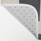 Modern Abstract Shapes 103 Bath Mat Gallery Image 2