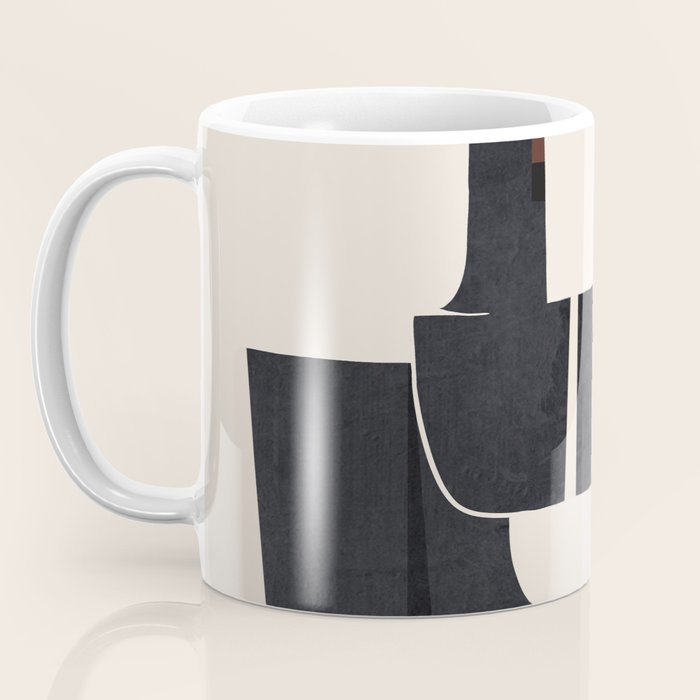 Modern Abstract Shapes 103 Coffee Mug Gallery Image 3