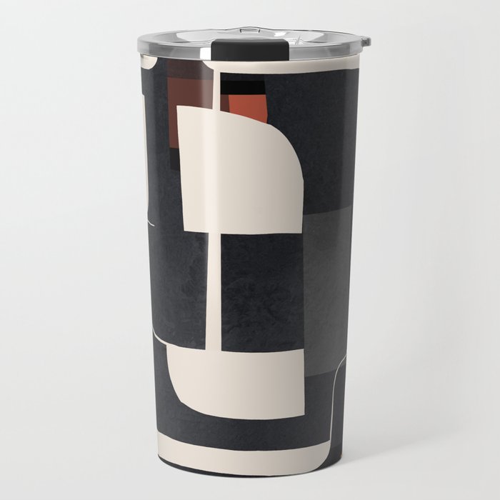 Modern Abstract Shapes 103 Travel Mug Gallery Image 1