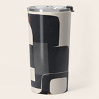 Modern Abstract Shapes 103 Travel Mug Gallery Image 2
