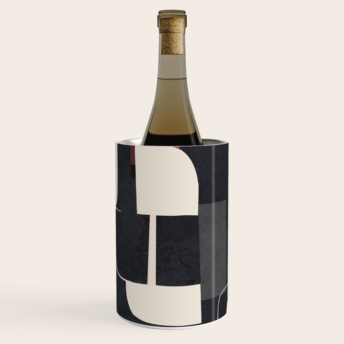 Modern Abstract Shapes 103 Wine Chiller Gallery Image 1