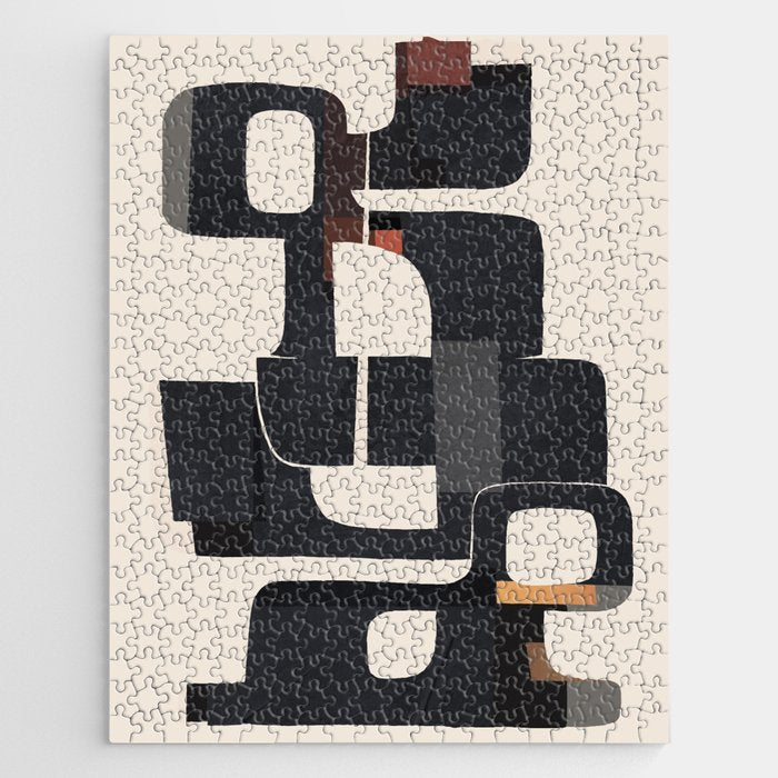Modern Abstract Shapes 103 Jigsaw Puzzle Gallery Image 1