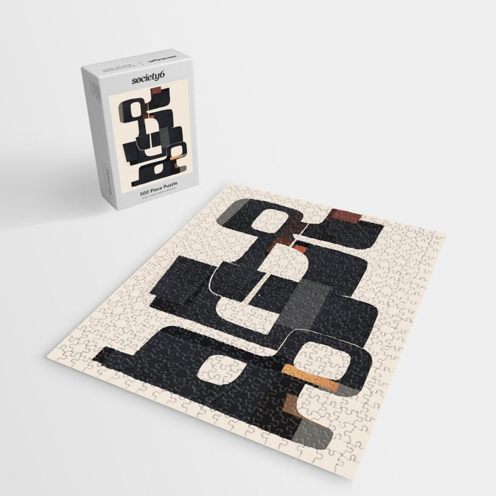 Modern Abstract Shapes 103 Jigsaw Puzzle Gallery Image 2