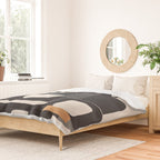 Modern Abstract Shapes 103 Duvet Cover Gallery Image 2